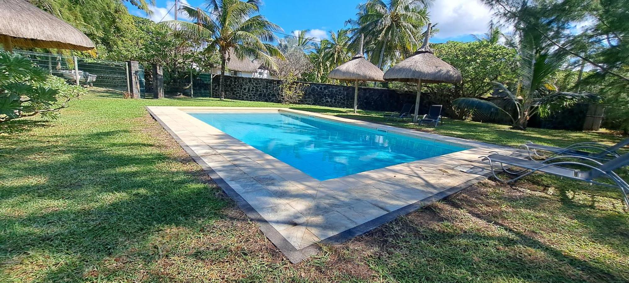 Clair De Lune - Private 2 Bedrooms Beachfront Villa Trou d'Eau Douce Kültér fotó